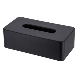 MRSHome Θήκη Για Χαρτομάντιλα Polyresin 26x13,5x8 Εκ. I Μαύρη