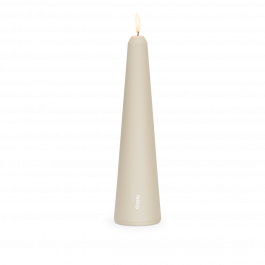 Fatboy Spire Large - Κηροπήγιο Αλουμινίου με Σταθερό Ύψος Φλόγας Ø7,5x30 Εκ. I Stone