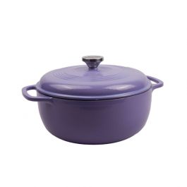 Lodge Κατσαρόλα Μαντεμένια Εμαγιέ 5,68 Lt Ι Lilac