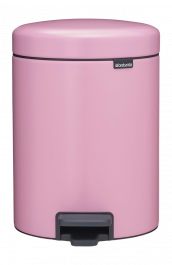 Brabantia NEWICON Χαρτοδοχείο Μπάνιου Μεταλλικό 5Lt I Lilac Pink