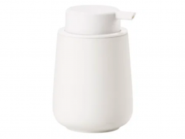 Zone Denmark Δοχείο Κρεμοσάπουνου Stoneware 250 ml - Nova One White