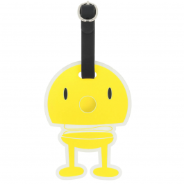 Hoptimist Ετικέτα Για Αποσκευές (Bag Τag) Σιλικόνης 10,5x8 Εκ. Yellow