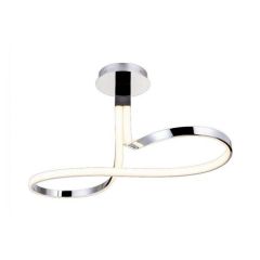 Sunlight Φωτιστικό Οροφής Led Μεταλλικό Χρώμιο 00-1440