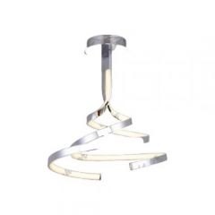 Sunlight Φωτιστικό Οροφής Led Μεταλλικό Χρώμιο 00-1760