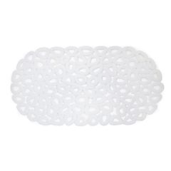 Estia Αντιολισθητικό Μπάνιου Eco Από Ανακυκλωμένο PVC Λευκό 68x35