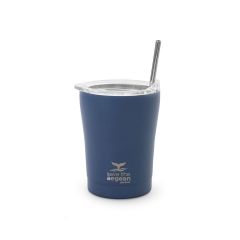 Estia Θερμός Coffee Mug Save The Aegean 350 ml Denim Blue