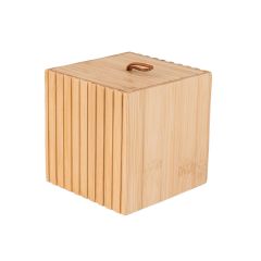 Estia Κουτί Αποθήκευσης/Οργάνωσης Μπάνιου Bamboo 9x9x8