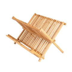 Estia Πιατοθήκη Αναδιπλούμενη Bamboo 2 Επιπέδων 42x27,5x38