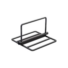 Estia Χαρτοπετσετοθήκη Nickel Black Ψευδαργύρου 18,1x17,8x38 Μαύρη