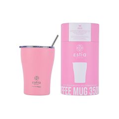 Estia Θερμός Coffee Mug Save The Aegean 350 ml Blossom Rose