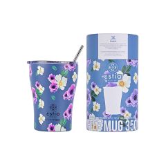 Estia Θερμός Coffee Mug Save The Aegean 350 ml Garden Blue