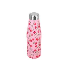 Estia Θερμός Travel Flask Save The Aegean 500ml Cherry Rose