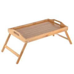 Estia Δίσκος Σερβιρίσματος Bamboo Essentials 50x30x21 Εκ. Με Αναδιπλούμενα Πόδια
