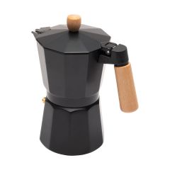 Estia Μπρίκι Espresso 150ml Με Σώμα Αλουμινίου Μαύρο