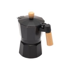 Estia Μπρίκι Espresso 300ml Με Σώμα Αλουμινίου Μαύρο