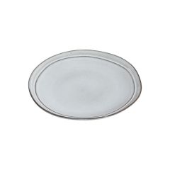 Estia Ρηχό Πιάτο Φρούτου Deline Stoneware 21 Εκ. Dove