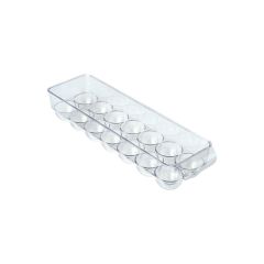 Estia Κουτί Οργάνωσης Ψυγείου Πλαστικό Διάφανο 11x37 Εκ. Για Αυγά