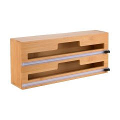 Estia Επιτοίχια Βάση Οργάνωσης Bamboo Essentials Για Αλουμινόχαρτο/Μεμβράνη