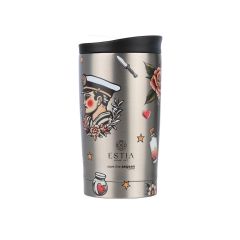 Estia Θερμός Travel Mug Save The Aegean 350 ml Old School Ink