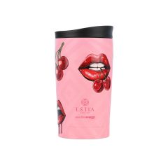 Estia Θερμός Travel Mug Save The Aegean 350 ml Blush Pop