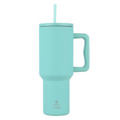 Estia Θερμός Straw Tumbler Xl Save The Aegean 1200 ml Bermuda Green