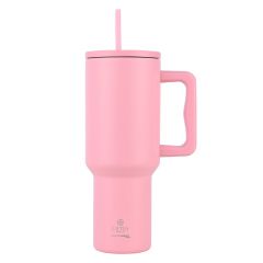 Estia Θερμός Straw Tumbler Xl Save The Aegean 1200 ml Blossom Rose