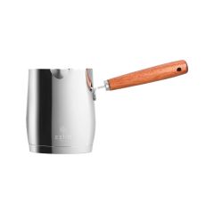 Estia Μπρίκι Ανοξείδωτο Mokka 345 ml Με Ξύλινη Λαβή