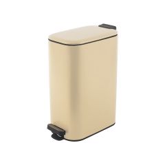 Estia Κάδος Απορριμάτων Soft Close Slim 30 Lt Ματ Μπεζ