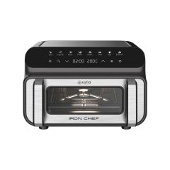 Estia Φριτέζα Αέρος / Φουρνάκι / Grill Iron Chef 2000W 10 Lt Με 8 Προγράμματα