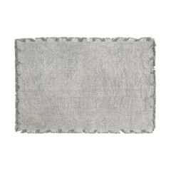 Estia Σουπλά Loom Βαμβακερό Γκρι 33x50 Εκ.