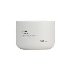 Estia Αρωματικό Κερί Σε Δοχείο 280 gr I Pure Linen