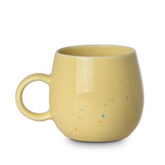 Estia Κούπα Speckle Pop New Bone 480 ml I Κίτρινη