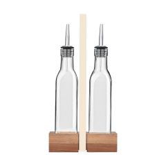 Estia Μπουκάλια Για Λάδι/Ξύδι Allure Με Ξύλινη Βάση 280 ml 