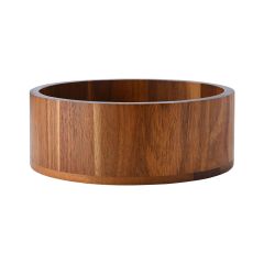 Estia Φρουτιέρα Allure Ξύλινη Καφέ Φ25x9,5 Εκ.