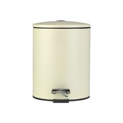 Estia Χαρτοδοχείο Μπάνιου Classic Soft Close 5 Lt Ματ Μπεζ