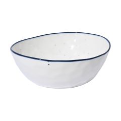 Estia Μπωλ Pebbles Πορσελάνινο Λευκό 12 Εκ.