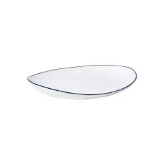 Estia Πιάτο Φρούτου Pebbles Πορσελάνινο Λευκό 22 Εκ.