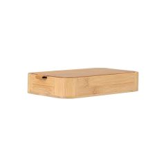 Estia Κουτι Οργανωσης Και Αποθηκευσης Bamboo Essentials Με Καθρεφτη 23X13,50X4Cm