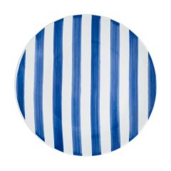 Estia Πιάτο Φαγητού Ligne Ρηχό Πορσελάνινο Μπλε 27 Εκ.