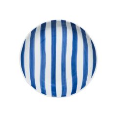 Estia Πιάτο Φαγητού Ligne Βαθύ Πορσελάνινο Μπλε 20 Εκ.