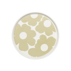 Estia Πιάτο Φρούτου Bloom Ρηχό Πορσελάνινο Λευκό/Μπεζ Φ20 Εκ.