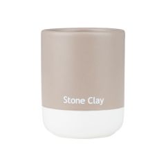 Estia Ποτηράκι Μπάνιου Tone Lab Κεραμικό Φ8,1x10,2 Εκ. I Stone Clay