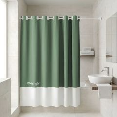 Estia Κουρτίνα Μπάνιου Tone Lab Αδιάβροχη Πολυεστερική 180x194 Εκ. I Mosslight