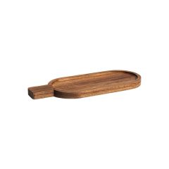 Estia Δίσκος Σερβιρίσματος Allure Ξύλινος Καφέ 33,5x13x2 Εκ.