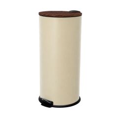 Estia Κάδος Απορριμμάτων Allure Soft Close 30 Lt Ματ Ivory