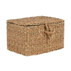Estia Καλάθι Αποθήκευσης Ψάθινο Natural Nerina 30x20x15 Εκ.