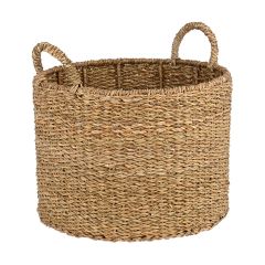 Estia Καλάθι Αποθήκευσης Ψάθινο Natural Nerina 40x30 Εκ.