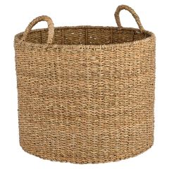 Estia Καλάθι Αποθήκευσης Ψάθινο Natural Nerina 50x40 Εκ.