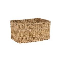 Estia Καλάθι Αποθήκευσης Ψάθινο Natural Nerina 30x20x16 Εκ.