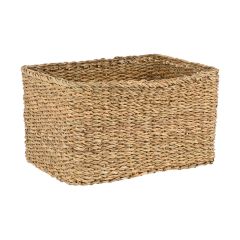 Estia Καλάθι Αποθήκευσης Ψάθινο Natural Nerina 35x25x20 Εκ.